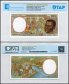 Central African States - Congo 1,000 Francs Banknote, 1999, P-302Ff, UNC, TAP Authenticated