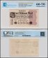 Germany 2 Millionen - Million Mark Banknote, 1923, P-104c, UNC, TAP 60-70 Authenticated