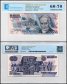 Mexico 20,000 Pesos Banknote, 1988, P-92a.3, UNC, Series DH, TAP 60-70 Authenticated