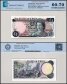 Jersey 1 Pound Banknote, 1976-1988 ND, P-11b, UNC, Prefix TB, TAP 60-70 Authenticated