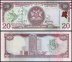 Trinidad & Tobago 20 Dollars Banknote, 2006, P-49A, UNC