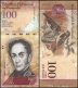 Venezuela 100 Bolivar Fuerte Banknote, 2007-17, Used