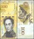 Venezuela 100,000 Bolivar Fuerte Banknote, 2017, Used