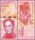 Venezuela 20,000 Bolivar Fuerte Banknote, 2016, Used