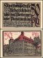 Germany 25 - 75 Pfennig Notgeld 5 Pieces (PCS) Set, 1921, UNC,Aschersleben Stadt