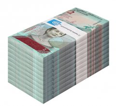 Venezuela 2 Bolivar Soberano Banknote, 2018, P-101a, UNC, Replacement