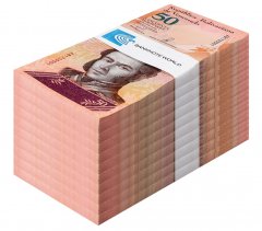 Venezuela 50 Bolivar Soberano Banknote, 2018, P-105a.1, UNC
