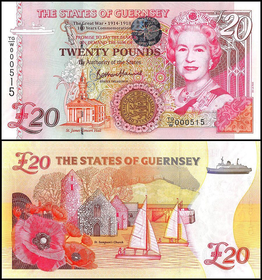 Guernsey Summer Banknote