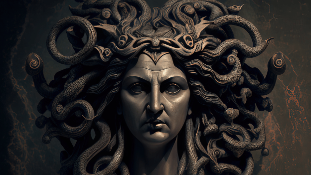 Medusa The Famed Gorgon Of Greek Mythology Banknote World