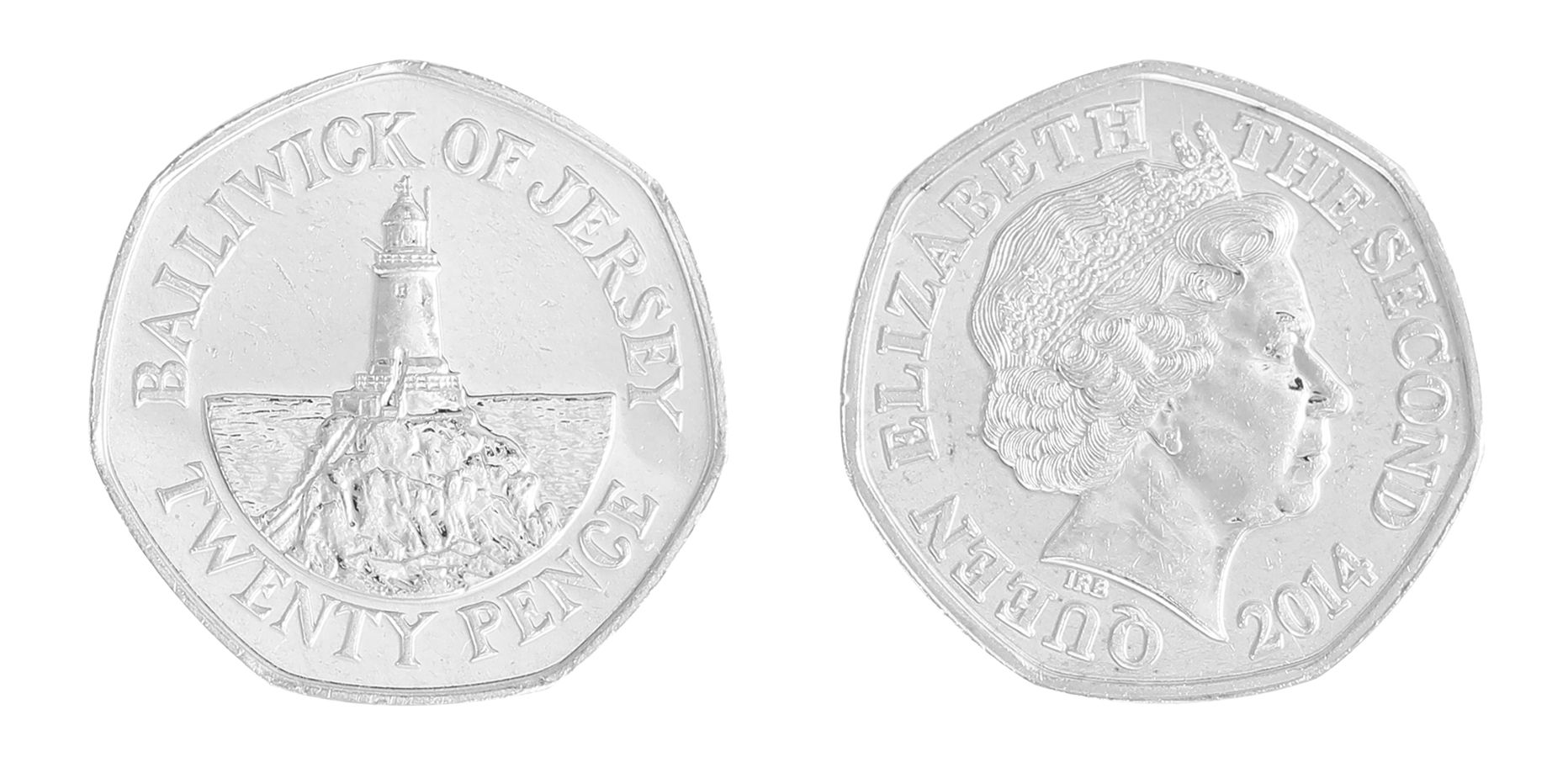 Jersey Set 8 Coins UNC 1 2 Pounds 1998-2009 1 2 5 10 20 50 Pence 