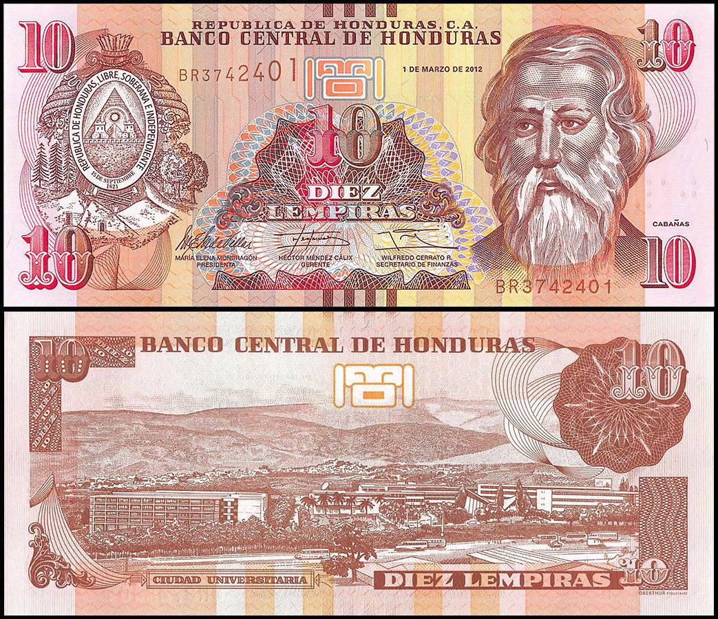 Details about   Honduras UNC 100 Lempiras 2014 P-102b Banknote 