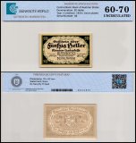 Austria - Klagenfurt - Kaernten 50 Heller Banknote, 1920, P-S108, UNC, TAP 60-70 Authenticated