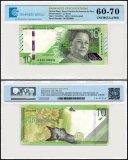 Peru 10 Soles Banknote, 2019, P-196, UNC, TAP 60-70 Authenticated