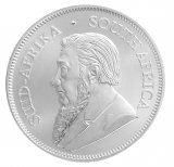 South Africa 1 oz Silver Coin, 2020, Krugerrand BU, Paul Kruger, Antelope