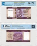 Liberia 20 Dollars Banknote, 2022, P-39, UNC, TAP 60-70 Authenticated