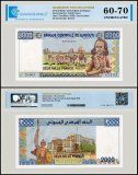 Djibouti 2,000 Francs Banknote, 2008, P-43a.1, UNC, TAP 60-70 Authenticated