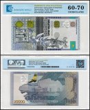 Kazakhstan 20,000 Tenge Banknote, 2022, P-49, UNC, TAP 60-70 Authenticated