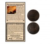 Admiral Gardner Shipwreck Treasure Coin (Mini Album), w/ COA