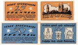 Andernach 25-50 Pfennig 2 Pieces Notgeld Set, 1920, Mehl #32.1, UNC