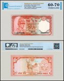 Nepal 20 Rupees Banknote, 1995-2000 ND, P-38b.2, UNC, TAP 60-70 Authenticated