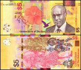 Bahamas 5 Dollars Banknote, 2020, P-78A, UNC
