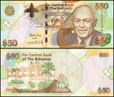 Bahamas 50 Dollars Banknote, 2006, P-75, UNC