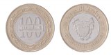 Bahrain 100 Fils Coin, 2010 (AH1431), KM #26.2, Mint, Coat of Arms