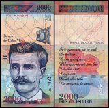 Cape Verde 2,000 Escudos Banknote, 1999, P-66, UNC