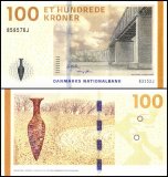 Denmark 100 Kroner Banknote, 2015, P-66d.2, UNC