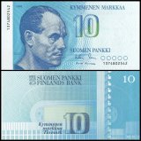 Finland 10 Markkaa Banknote, 1986, P-113a.41, UNC