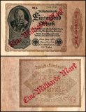 Germany 1 Milliarde - Billion Mark Banknote, 1923, P-113, Used