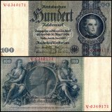 Germany 100 Reichsmark Banknote, 1935, P-183, Used