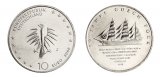Germany Federal Republic 10 Euro Silver Coin, 2008, KM #274, Mint, Commemorative, 50th Anniversary of Gorch Fock II