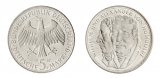 Germany Federal Republic 5 Deutsche Mark Coin, 1967, KM #120, XF-Extremely Fine, Commemorative, Wilhelm and Alexander von Humboldt