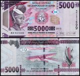 Guinea 5,000 Francs Banknote, 2015, P-49a.1, UNC