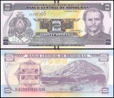 Honduras 2 Lempiras Banknote, 2012, P-97a, UNC
