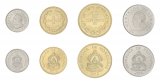 Honduras 5-50 Centavos 4 Pieces Coin Set, 2010-2014, KM #72.4-84a, Mint