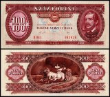 Hungary 100 Forint Banknote, 1989, P-171h, UNC