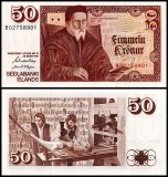 Iceland 50 Kronur Banknote, L.1961 (1981-1986 ND), P-49a.3, UNC