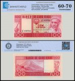 Cape Verde 100 Escudos Banknote, 1977, P-54, UNC, TAP 60-70 Authenticated