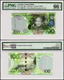 Lesotho 100 Maloti Banknote, 2013, P-24b, PMG 66