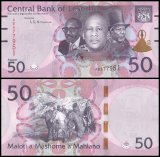 Lesotho 50 Maloti Banknote, 2021, P-28, UNC
