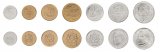 Morocco 1 Centime-2 Dirhams, 7 Pieces Coin Set, 1987-2002 (AH1407-1423), Y #93-118, Mint