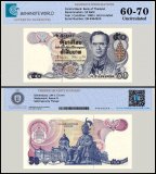 Thailand 50 Baht Banknote, 1985-1996 ND, P-90b.9, UNC, TAP 60-70 Authenticated