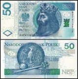 Poland 50 Zlotych Banknote, 2017, P-185b, UNC