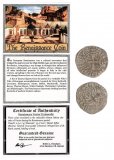Renaissance Coin Clear Box, w/ COA