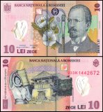 Romania 10 Lei Banknote, 2023, P-119l, UNC, Polymer
