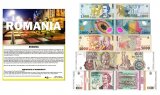 Romania: Five Romanian Banknotes (Billfold), w/ COA