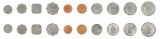 Sri Lanka 1 Cent - 10 Rupees 10 Pieces Coin Set, 1978-2017, KM #137-181a, Mint