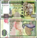 Sri Lanka 1,000 Rupees Banknote, 2006, P-120d, UNC